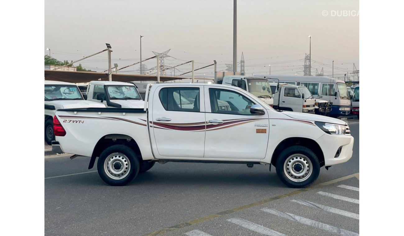 تويوتا هيلوكس 2019 Toyota Hilux GL 2.7L V4 - AWD 4x4 - Patrol Automatic - 149,000 km