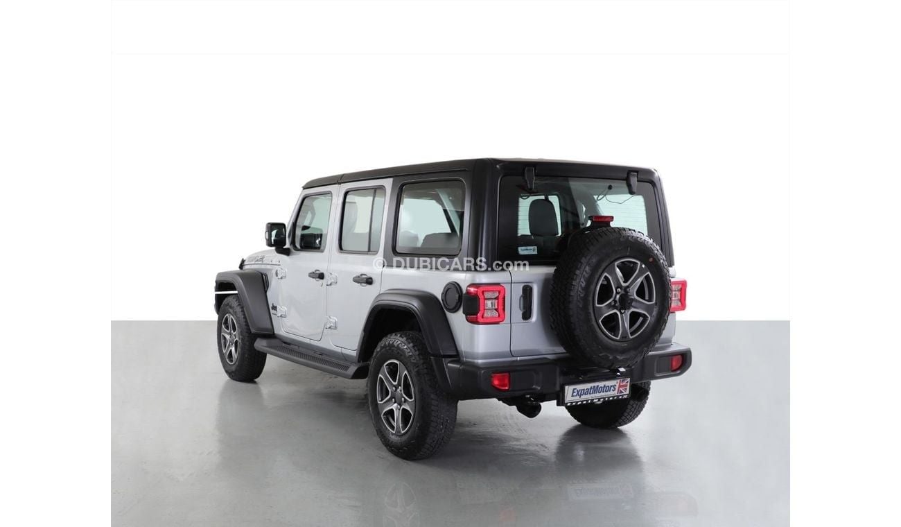 Jeep Wrangler Unlimited Sport 3.6L A/T • 3,125x60 • 0% DP • 2023 • Jeep Warranty •