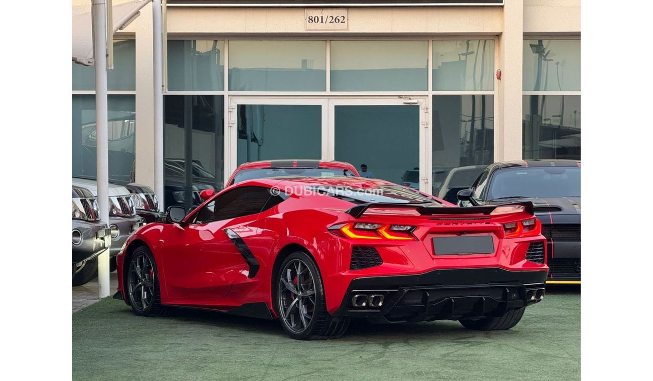 شيفروليه كورفت CHEVROLET CORVETTE C8 Z51 STINGRAY 2020 GCC FULL OPTION ORIGINAL PAINT UNDER WARRANTY PERFECT CONDIT