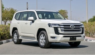 تويوتا لاند كروزر Toyota Land Cruiser GXR L1 - 3.5L Petrol - White -2024 (Export)