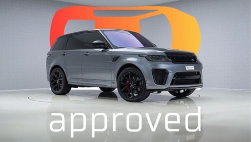 لاند روفر رانج روفر سبورت أس في آر Carbon - 2 Year Warranty - Approved Prepared Vehicle