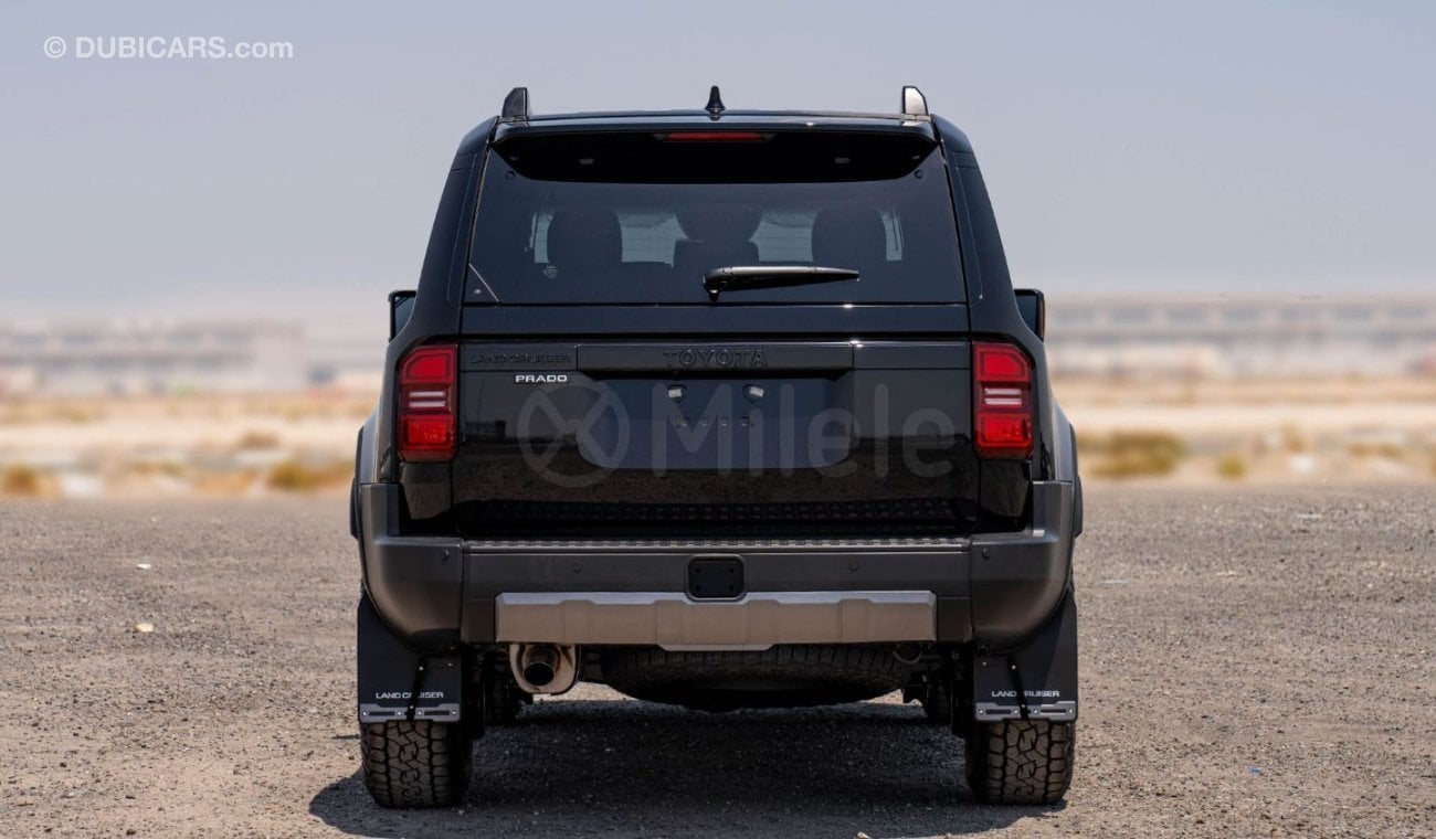 تويوتا برادو 250 WX 2.8L DIESEL ADVENTURE - BLACK: NEW SHAPE (EXPORT ONLY)