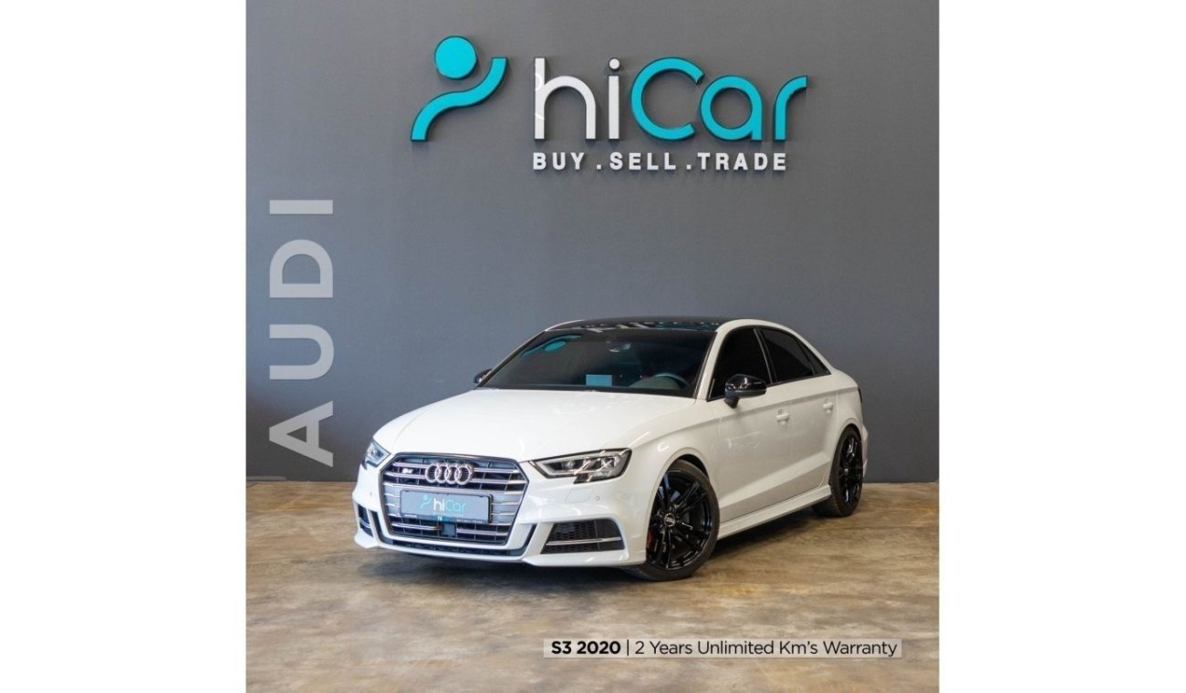 Audi S3 TFSI quattro AED 2,026 pm • 0% Downpayment • Quattro • 2 Years Warranty