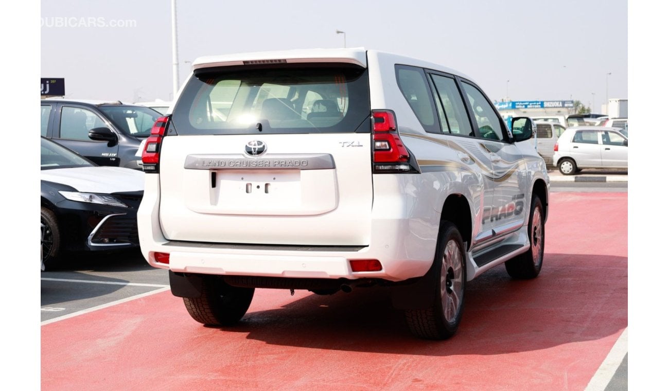 تويوتا برادو TOYOTA PRADO 2.7 TXL WHITE 2023