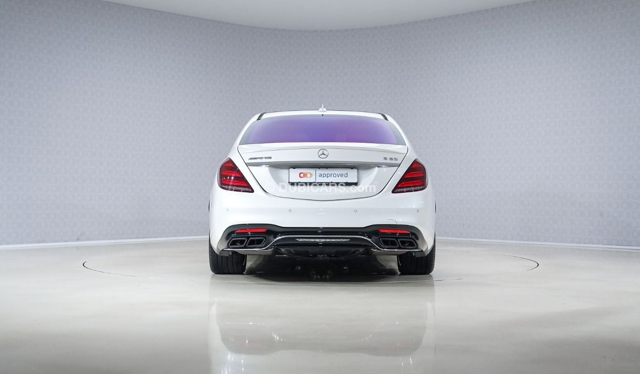 Mercedes-Benz S 63 AMG - AED 7,288 P/M - 2 Years Warranty