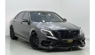 Mercedes-Benz S 63 AMG Std 5.5L 2015 Mercedes Benz S63 4MATIC Brabus Edition, 1 Of 1, Full Service History, Fully Loaded, G