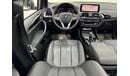 بي أم دبليو X3 xDrive 30i 2.0L 2020 BMW X3 xDrive30i, Warranty, Aug 2025 BMW Service Pack, Low Kms, GCC