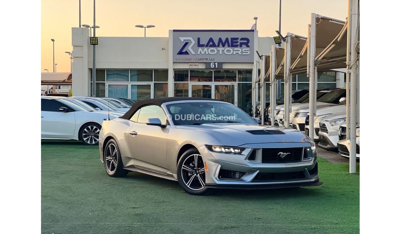 فورد موستانج EcoBoost 2.3L Convertible A/T 2100 Monthly Payments / Mustang Ecoboost 2024 / Low mileage / Very cle