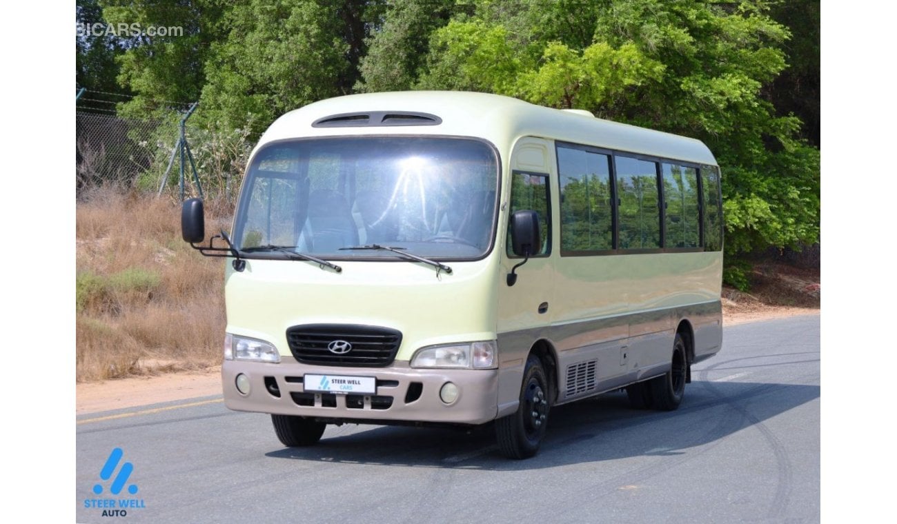 Hyundai County Bus D4DD 3.9L RWD 27 Seater DSL MT / Ready to Drive / Like New Condition / GCC