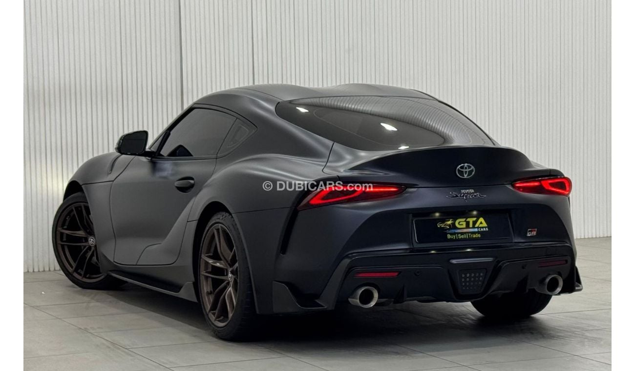 تويوتا سوبرا GR 3.0L A/T 2022 Toyota Supra GR, Al-Futtaim Agency Warranty + Service Package, Full Service History