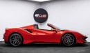 فيراري 488 Pista Spider 2020 - GCC - Under Service Contract