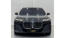 بي أم دبليو 735 2023 BMW 735i, Aug 2027 AGMC Warranty + Service Package, Full Service History, GCC