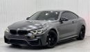 BMW M4 2018 BMW M4 Competition, One Year Warranty, Full Service History, GCC