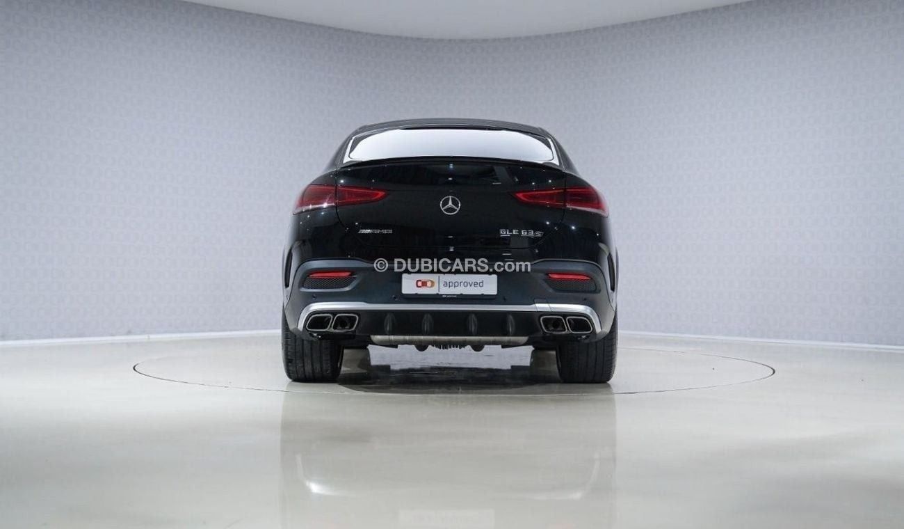 Mercedes-Benz GLE 63 S AMG Coupe - AED 8,823 P/M - 2 Years Warranty