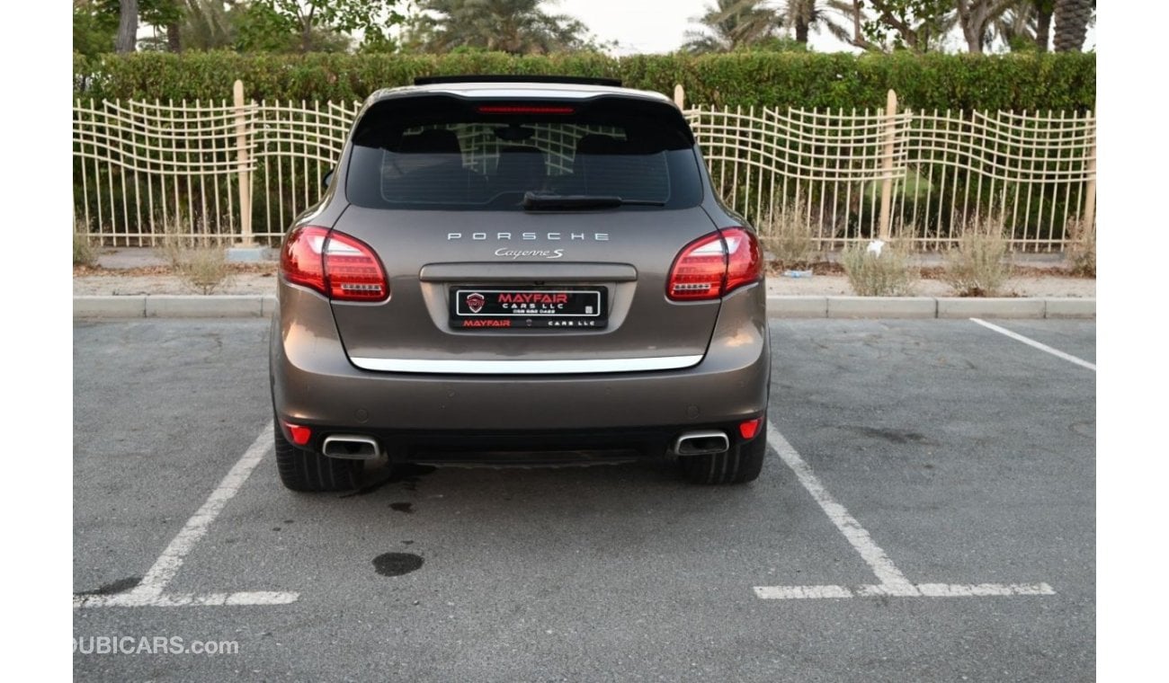 بورش كايان أس 0% DP - AGENCY MAINTAINED - PORCSHE CAYENNE S 2014 - PANAROMIC ROOF - 4.6TC V8 4WD - WELL MAINTAINED