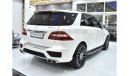 Mercedes-Benz ML 63 AMG EXCELLENT DEAL for our Mercedes Benz ML63 AMG ( 2015 Model ) in White Color GCC Specs