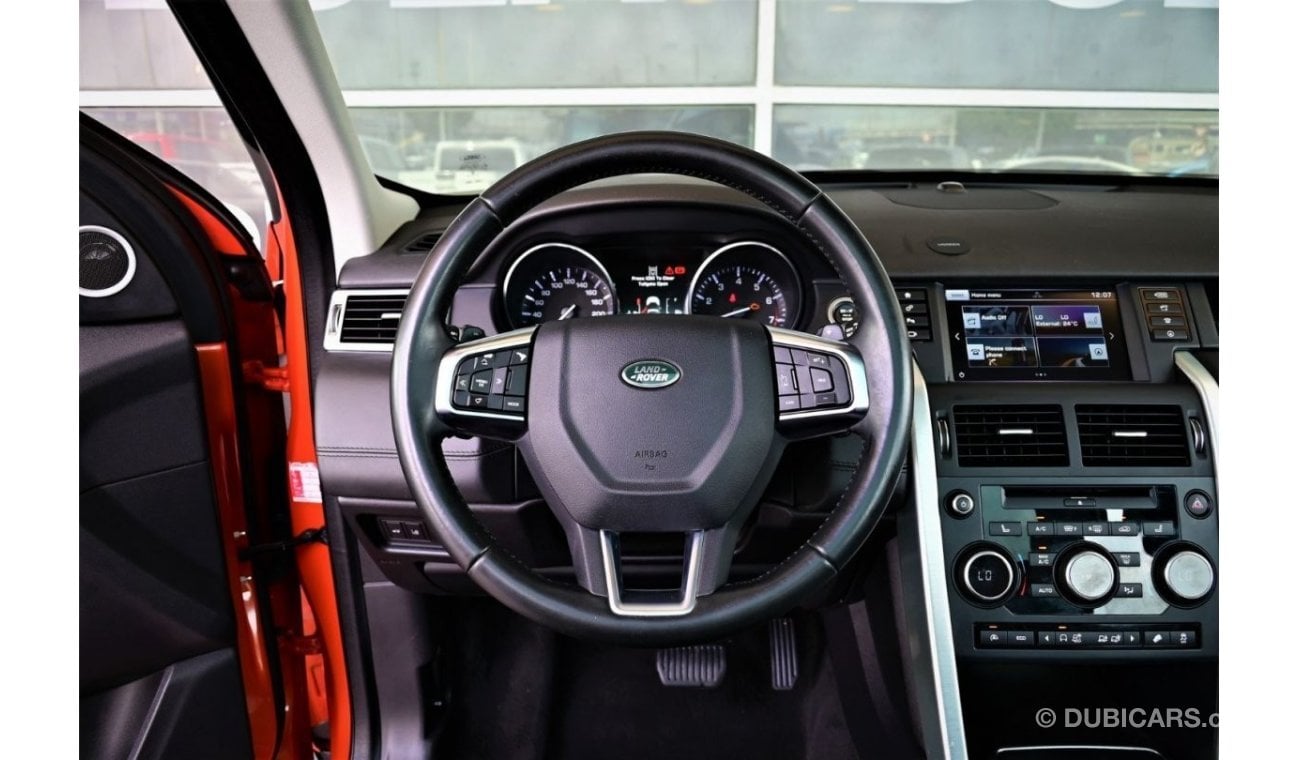 Land Rover Discovery Land Rover Discovery Sport Panoramic Roof Leather Seats AED 1,096 Monthly Payment - 0% DP