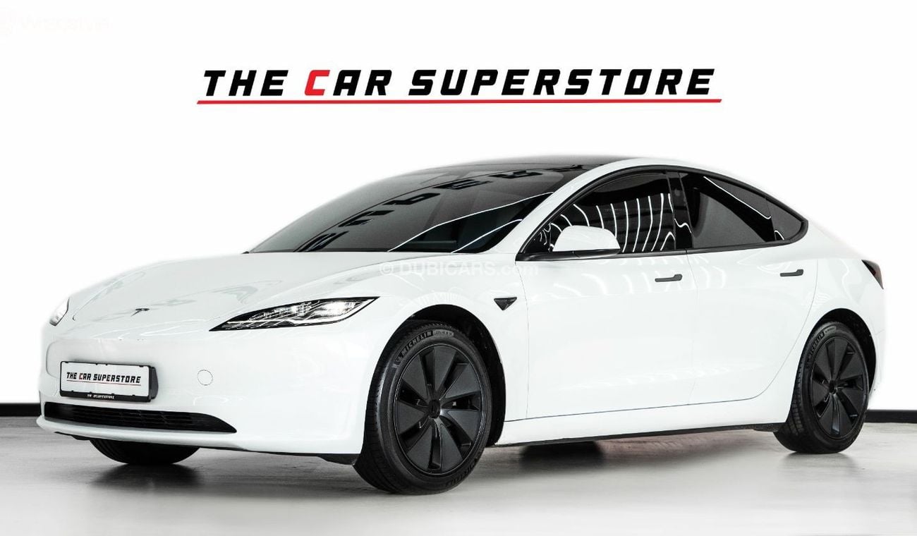 Tesla Model 3 2024 - TESLA MODEL 3 RWD - GCC - SERVICE CONTRACT - WARRANTY AVAILABLE