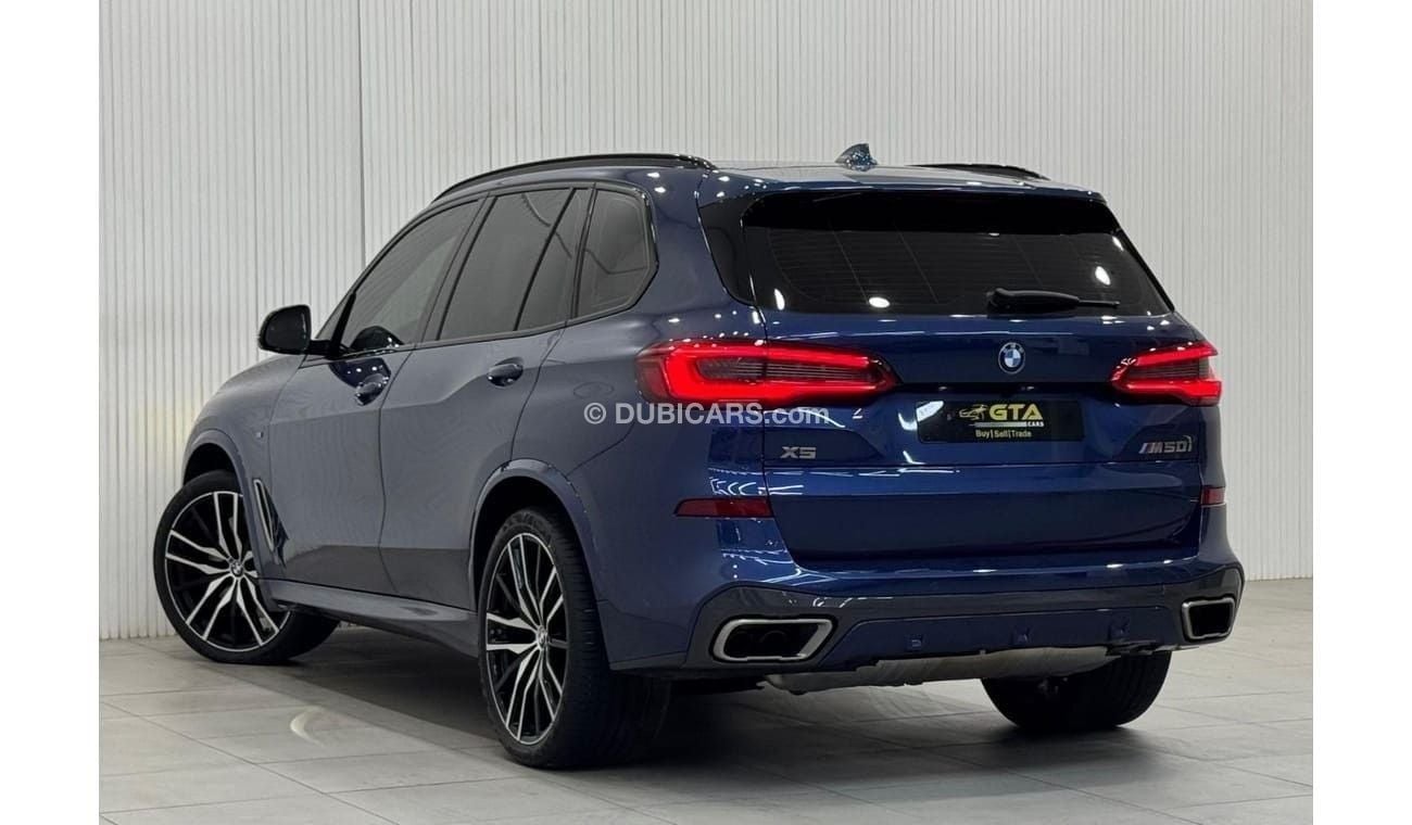 بي أم دبليو X5 M50i 4.4L 2020 BMW X5 M50i M-Sport, June 2025 BMW Warranty + Service Pack, Fully Loaded, GCC