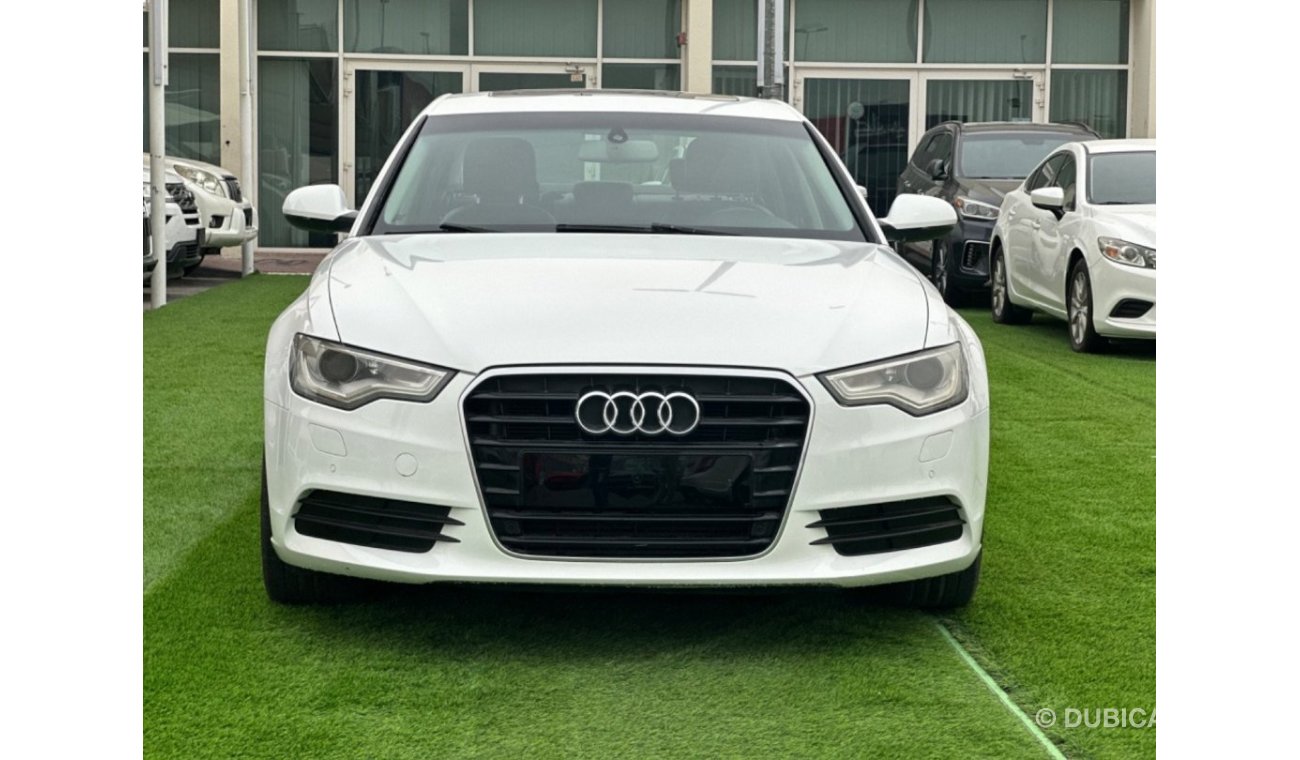 Audi A6 TFSI S-Line MODEL 2014 GCC CAR PERFECT CONDITION INSIDE AND OUTSIDE FULL OPTION SUN ROOF LEATHER SEA