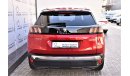 Peugeot 3008 AED 2399 PM | 1.6L GT HYBRID4 PHEV 2022 GCC AGENCY WARRANTY