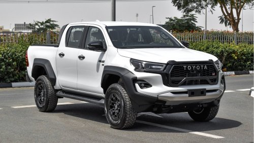 تويوتا هيلوكس TOYOTA HILUX 4.0L PET - 4WD - D/CAB - AT-GRS- LEATHER - DUAL TONE - AG4005GSLD