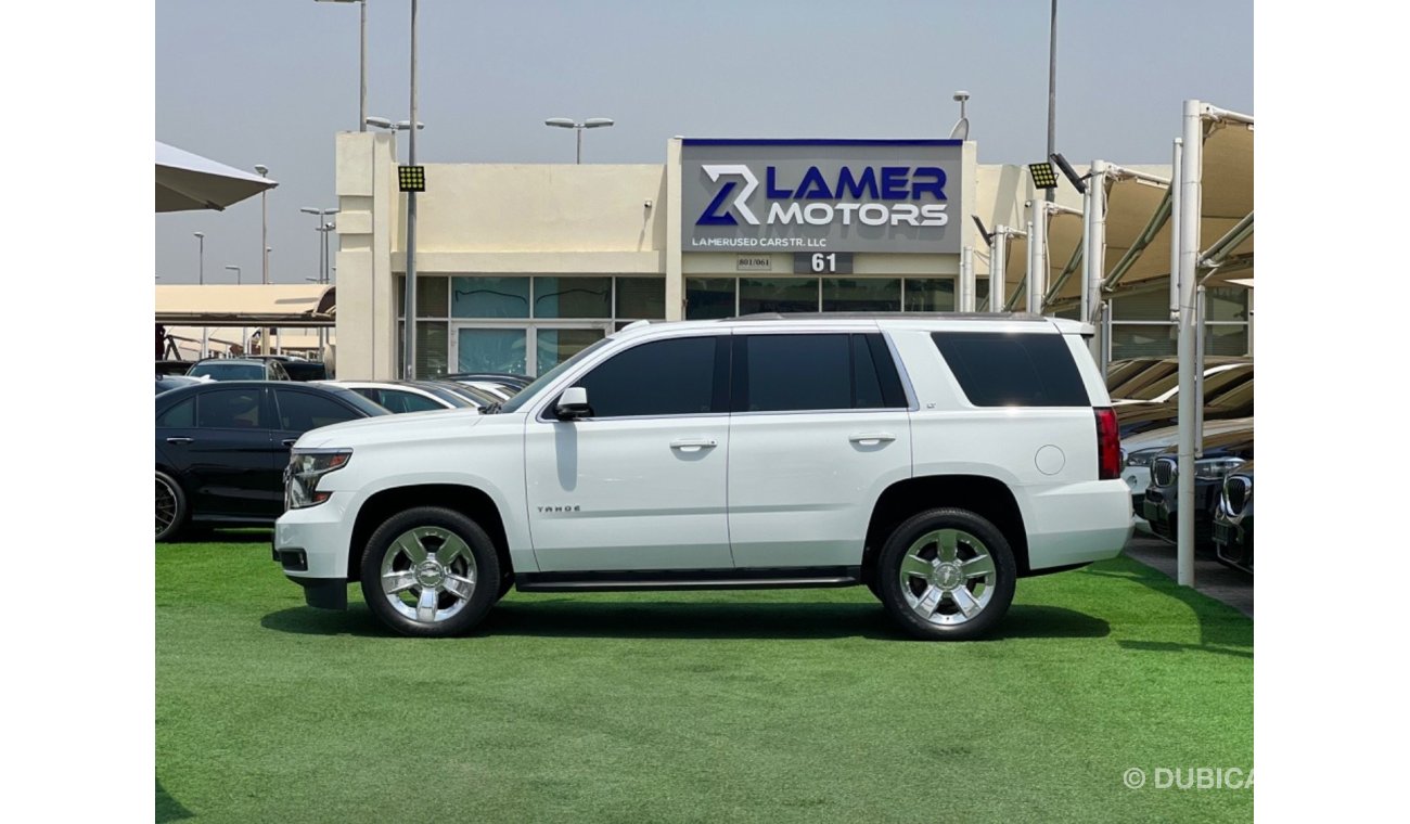 شيفروليه تاهو 1400 Monthly payments/ Tahoe 2018 LT / GCC / single owner / Original paint / No accident