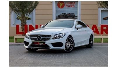 مرسيدس بنز C 200 كوبيه Mercedes-Benz C200 Coupe AMG Pack 2017 GCC under Warranty with Flexible Down-Payment.