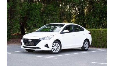 Hyundai Accent AED 557/month 2021 | HYUNDAI ACCENT | GL GCC | FULL SERVICE HISTORY | H51565