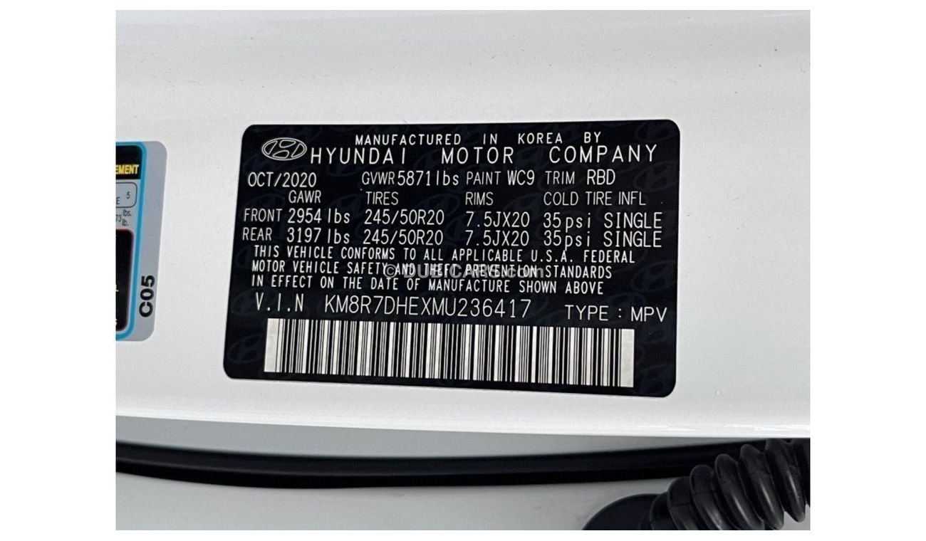 Hyundai Palisade 2021 HYUNDAI PALISADE CALLIGRAPHY 4x4 IMPORTED FROM USA