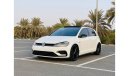 فولكس واجن جولف VOLKSWAGEN GOLF R MODEL 2018 GCC SPACE FREE PAINT FREE ACCEDENT