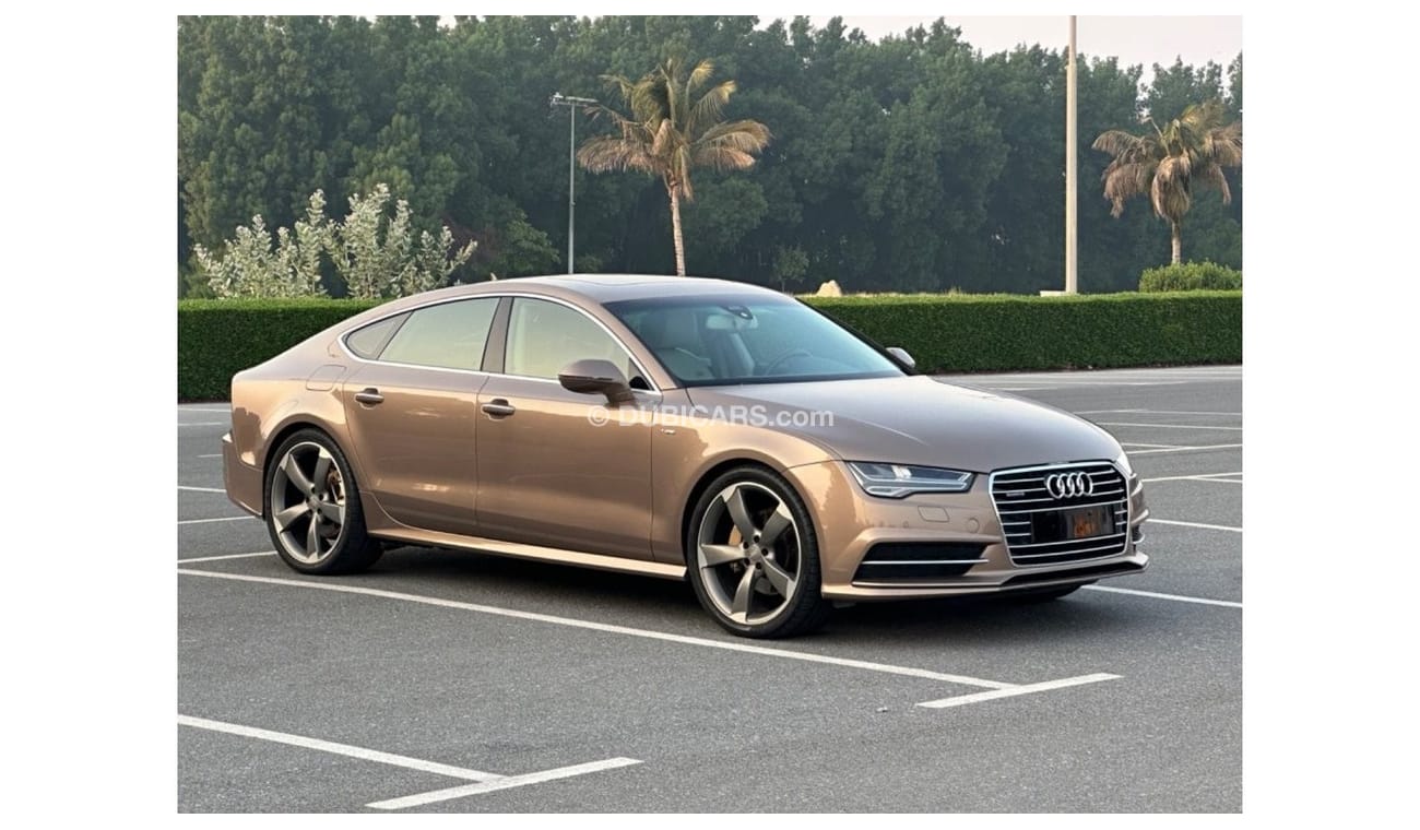 Audi A7 35 FSI quattro Exclusive MODEL 2015 GCC CAR PERFECT CONDITION INSIDE AND OUTSIDE FULL OPTION PANORAM