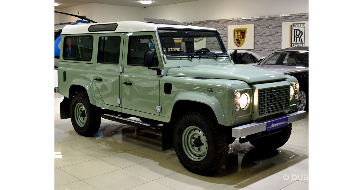 Land Rover Defender 110 for sale: AED 245,000. Green, 2016