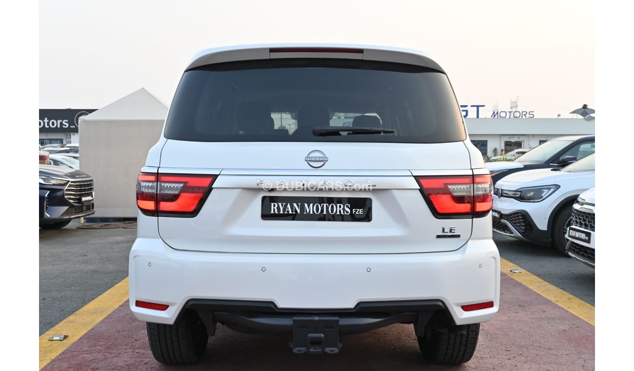 Nissan Patrol Nissan Patrol LE 5.7L V8 Petrol Model 2023 Color White , 360 Camera, Cruiser Control, Memory Driver 