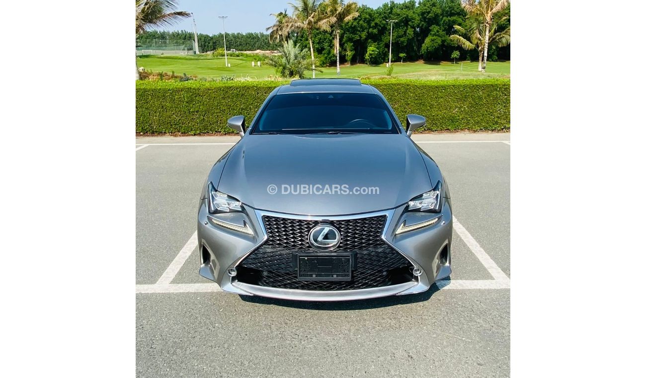 Lexus RC350 F Sport Good condition car GCC