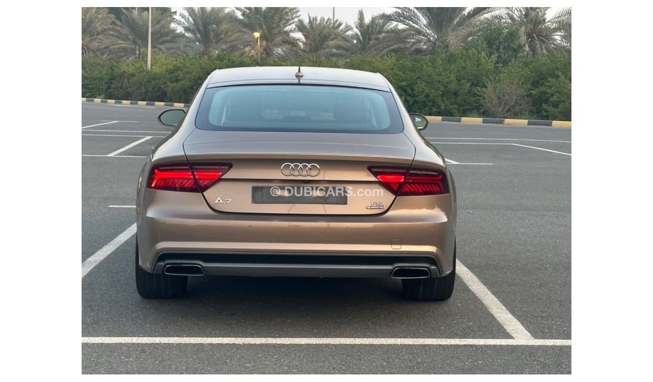 Audi A7 35 FSI quattro Exclusive MODEL 2015 GCC CAR PERFECT CONDITION INSIDE AND OUTSIDE FULL OPTION PANORAM