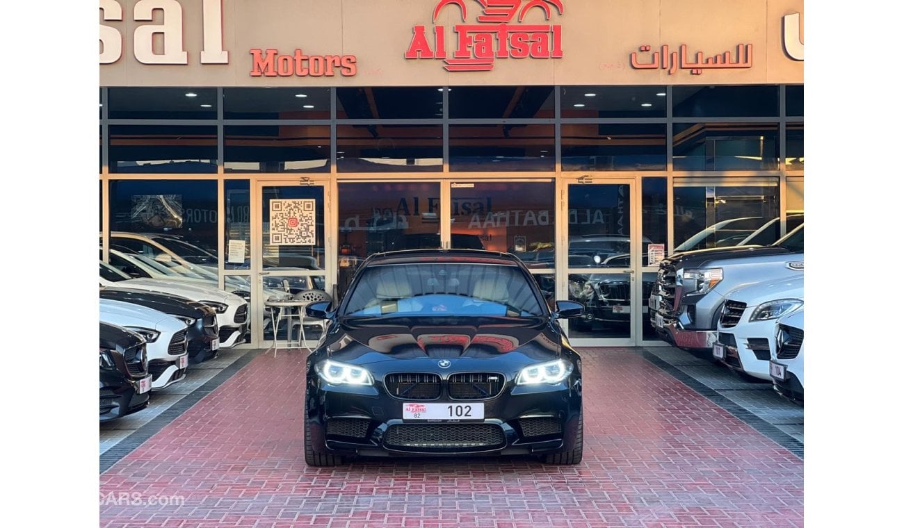 بي أم دبليو M4 BMW M5 4.4L  2014 85000KM  BLACK WARRANTE