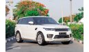 Land Rover Range Rover Sport HSE Range Rover Sport HSE Dynamic 2019 GCC Under Warranty From Agency