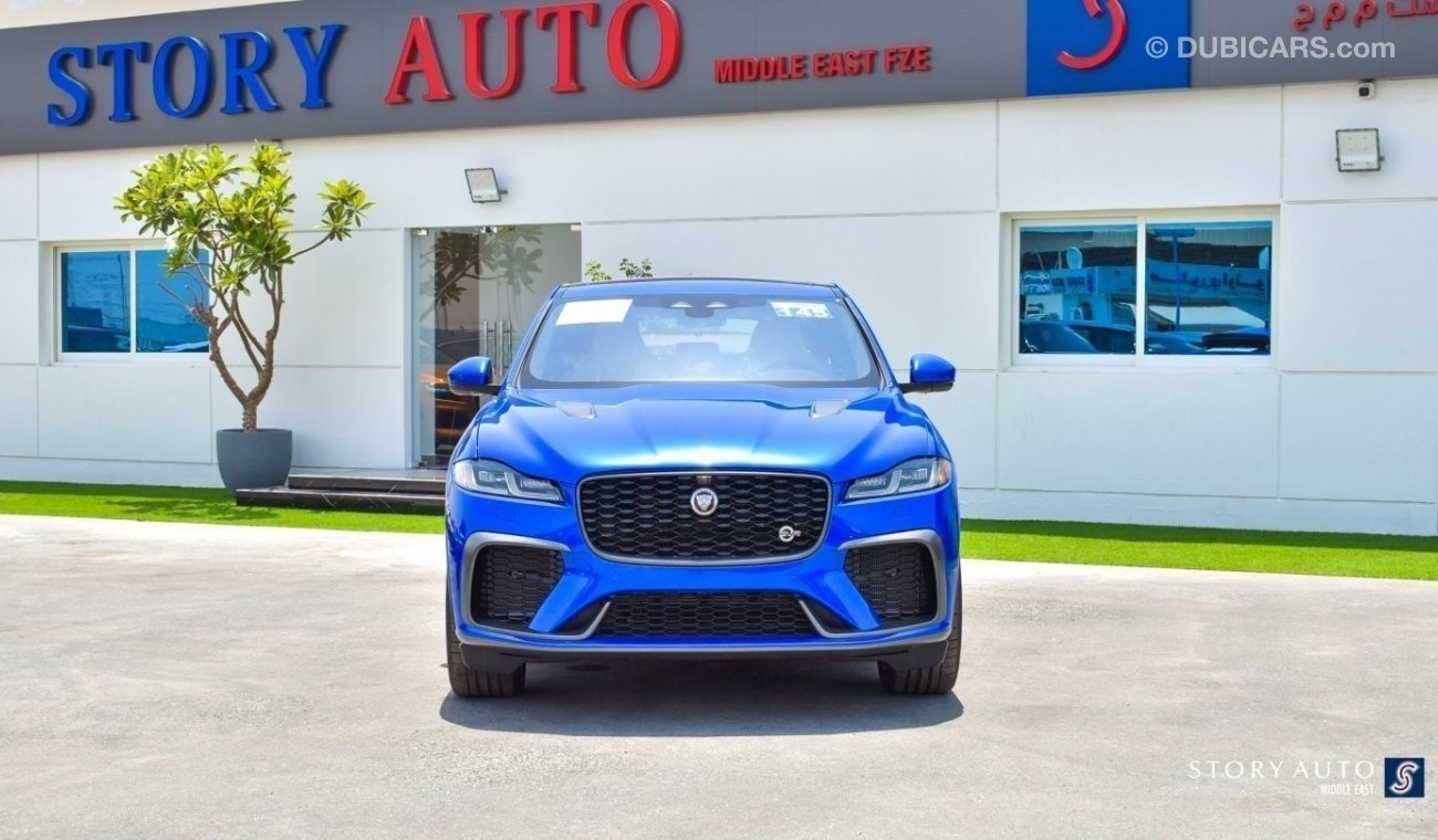 Jaguar F-Pace SVR P550 5.0P V8 AWD Aut.  (For Local Sales plus 10% for Customs & VAT)