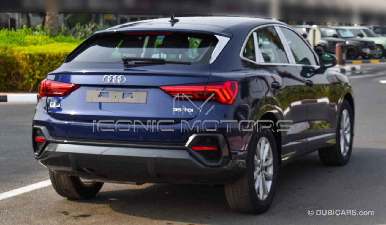 أودي Q3 2023 AUDI Q3 SPORTBACK 35TDI S TRONIC DIESEL 2.0L A/T Q3B