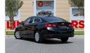 شيفروليه ماليبو Chevrolet Malibu Turbo LS 2021 GCC under Warranty with Flexible Down-Payment.