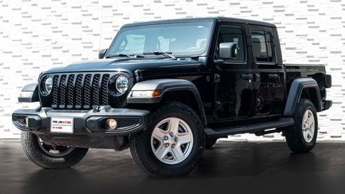 Jeep Gladiator AED 2,516 PM • GLADIATOR SPORT • ONLY 43,000 KM • OFFICIAL JEEP WARRANTY UNTIL 2027