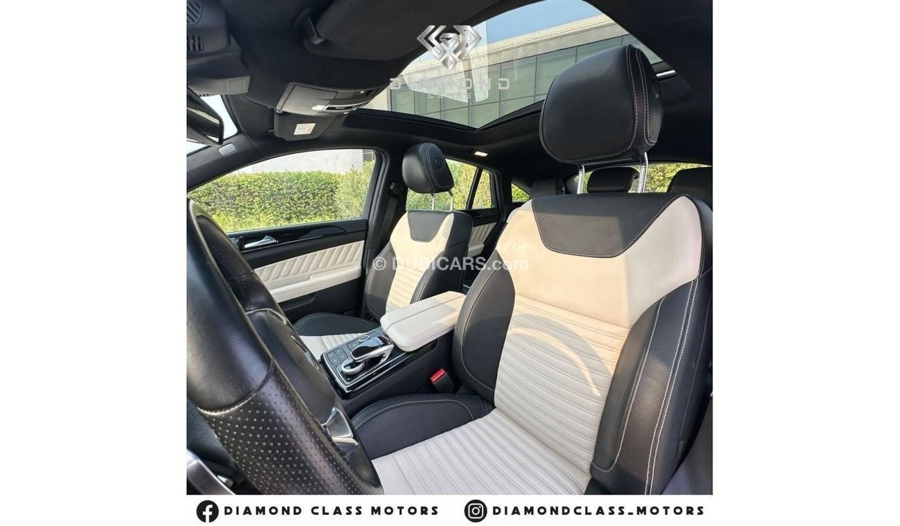 Mercedes-Benz GLE 43 AMG Coupe Mercedes GLE 43 AMG   Black Edition  V6-Biturbo Panoramic  Full Option  GCC 2018 Under Warrant