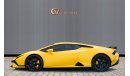 Lamborghini Huracan Tecnica - GCC Spec - With Warranty and Service Contract