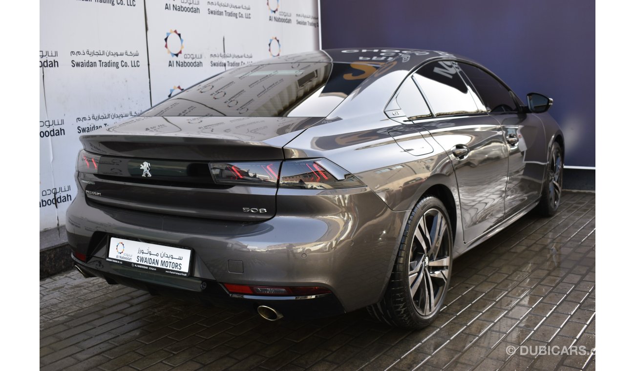 Peugeot 508 AED 1599 PM | 1.6L GT GCC MANUFACTURER WARRANTY | UP TO 2027 OR 200K