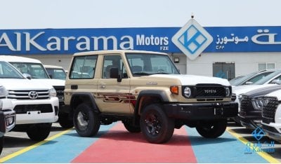 Toyota Land Cruiser Hard Top LC71 4.0L  Petrol - MANUAL-FULL OPTION -WINCH-DIFFLOCK-COOLBOX-ALLOY WHEELS-TOUCH SCREEN-POWER WINDO