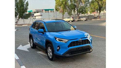 Toyota RAV4 XLE 2019 HYBRID HEV SUNROOF BLUE FULL OPTION US SPEC