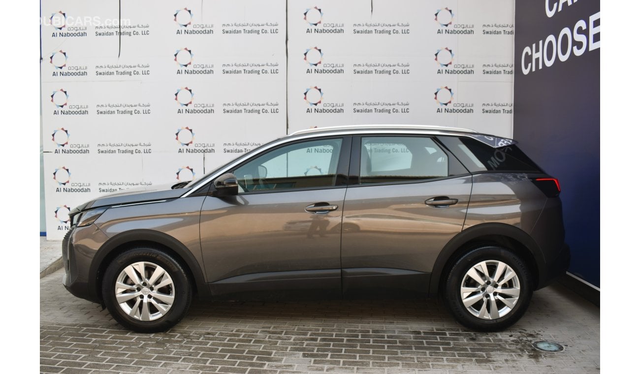 Peugeot 3008 AED 1279 PM  ACTIVE 1.6 TC AT GCC MANUFACTURER WARRANTY 2028 OR 100K KM