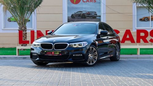 BMW 520i m sport BMW 520i M-Sport 2018 GCC under Warranty with Flexible Down-Payment.