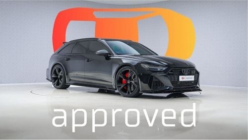 Audi RS6 Avant TFSI quattro 4.0L - 2 Years Approved Warranty - Approved Prepared Vehicle